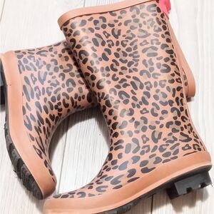 (17-4320) Cat & Jack Rain Boots Sz 1